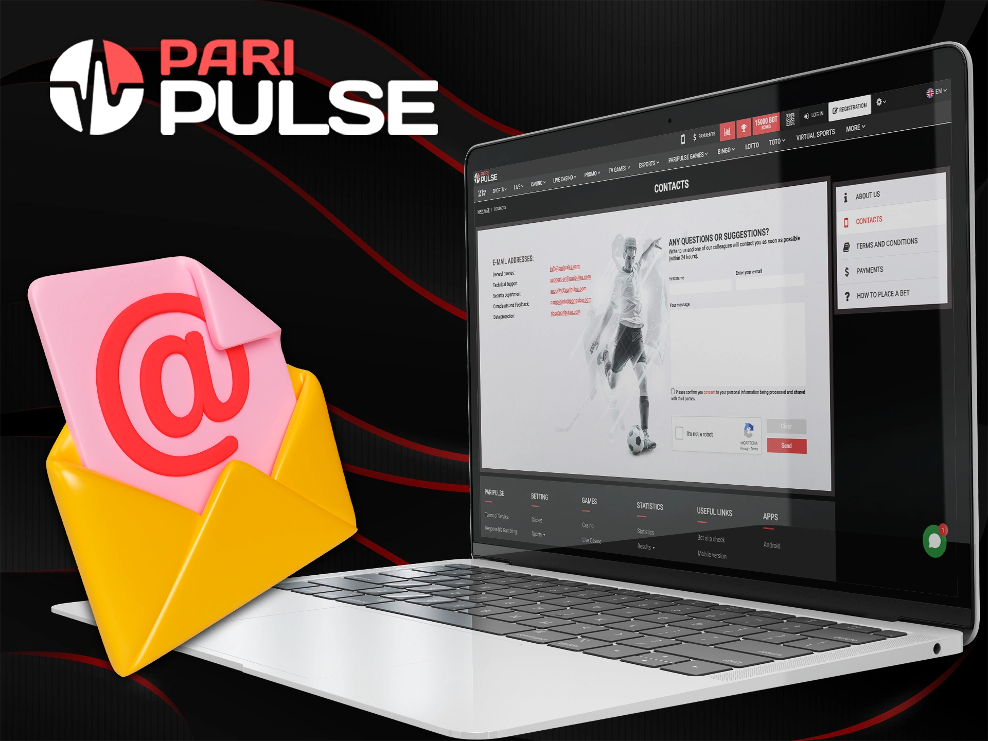 Contact PariPulse by email.