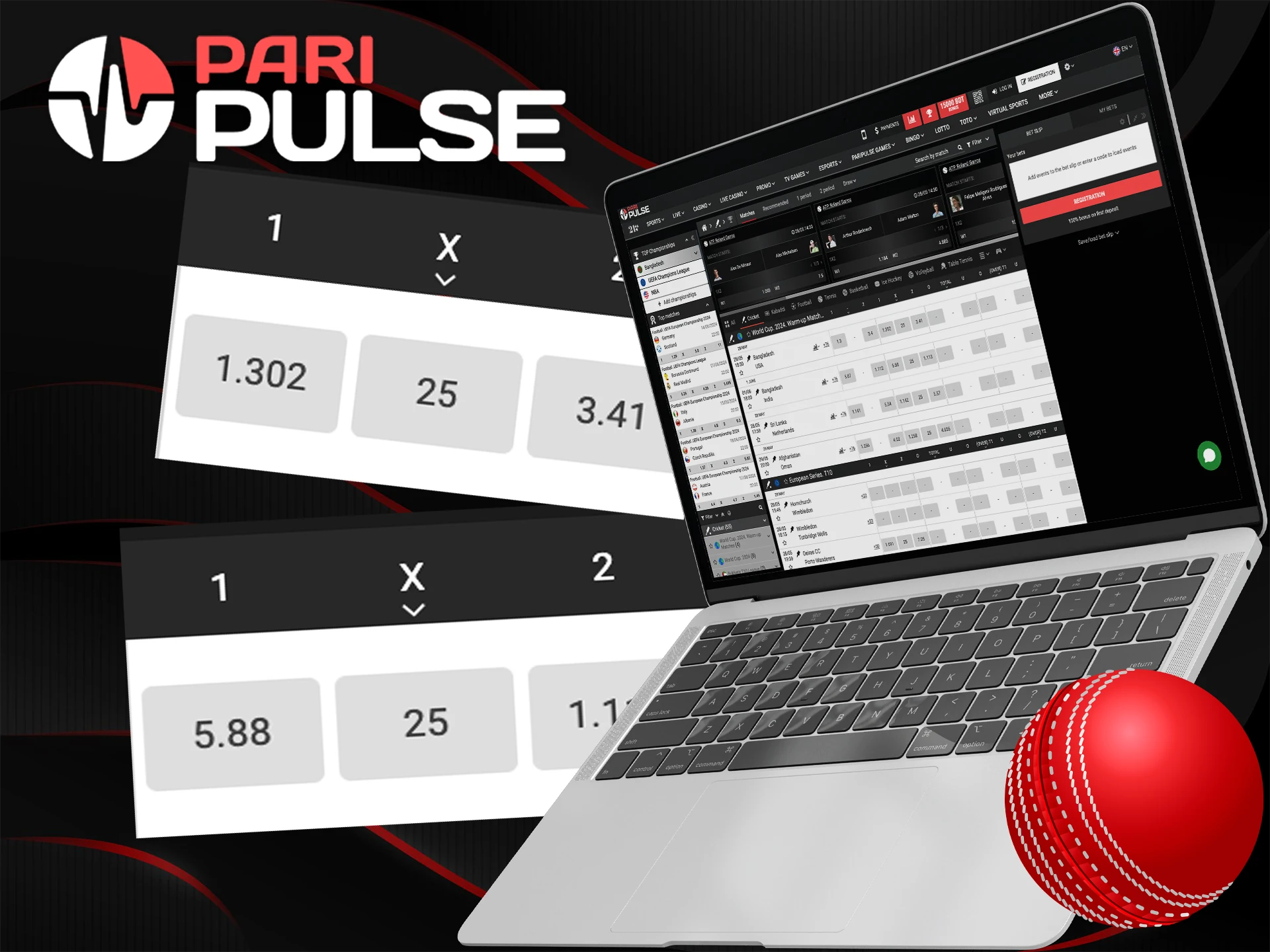 Learn how to bet on cricket at PariPulse casino.