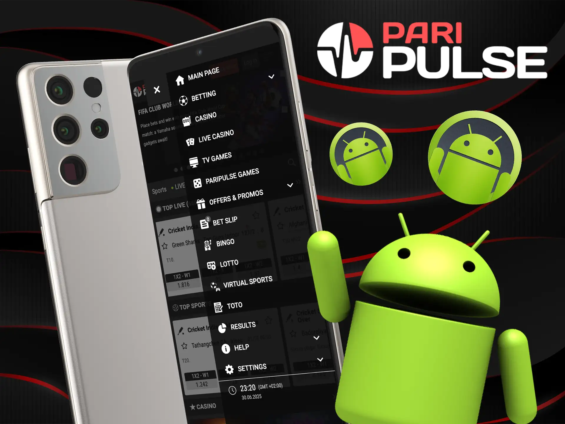 Use the PariPulse Android PWA version without downloading.