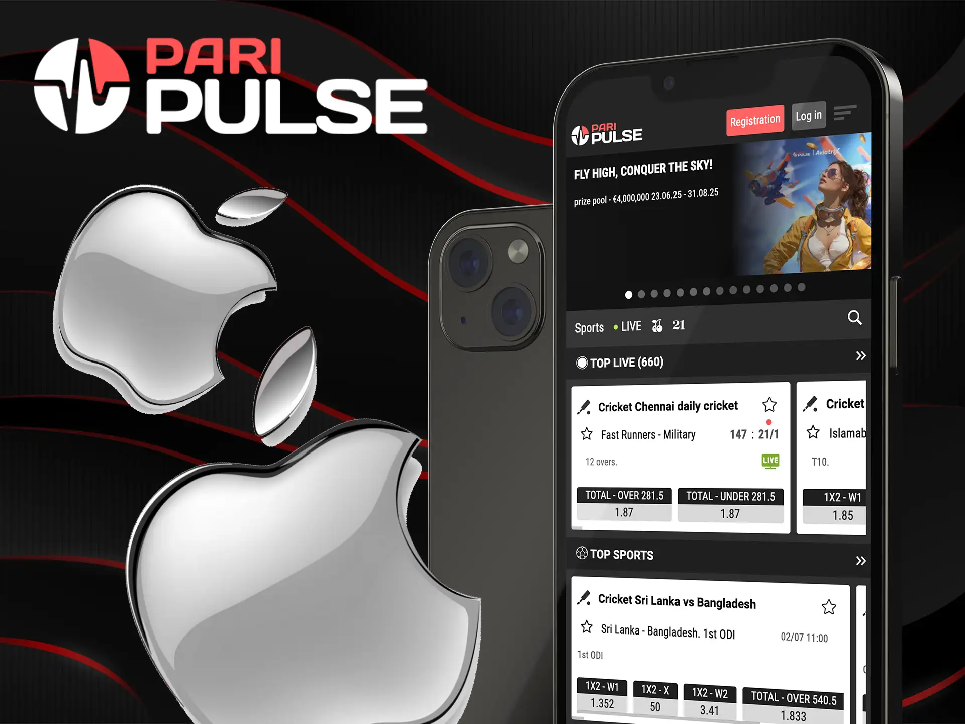 Use the PariPulse iOS PWA version without installation.